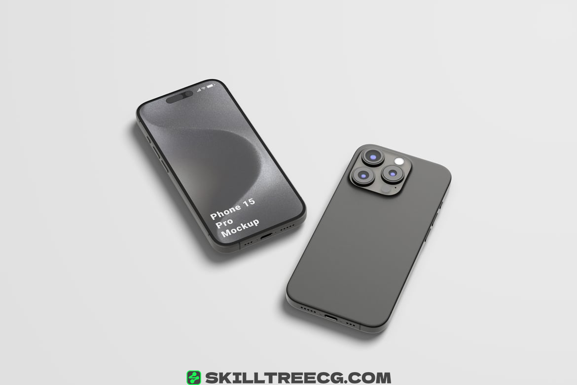 图片[2]-Phone 15 Pro Mockup（142827）-技能树